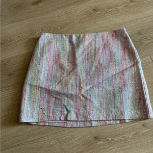Trina Turk silk blend mini skirt NWT